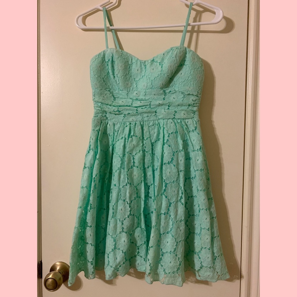 Speechless Mint Green Dress